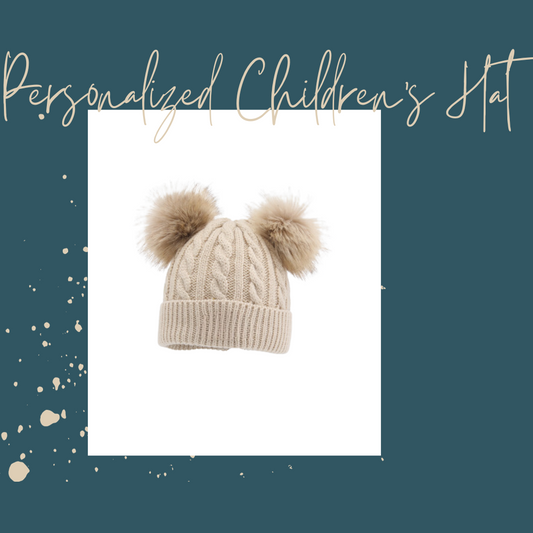 Children's Hat with Personalized Patch
