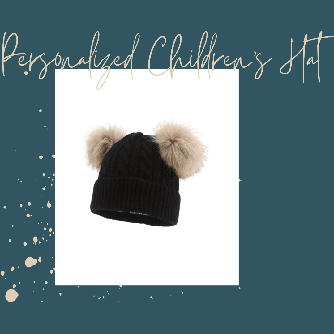 Children's Hat with Personalized Patch